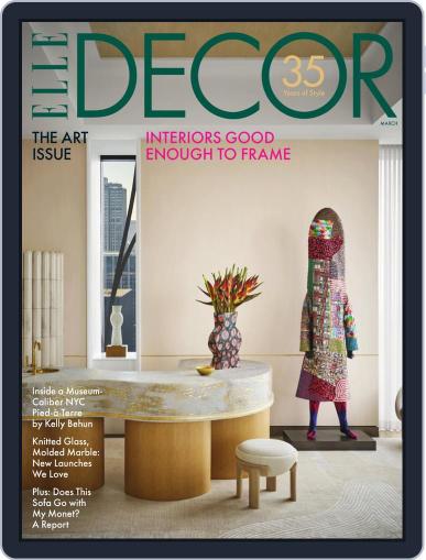 ELLE DECOR March 1st, 2024 Digital Back Issue Cover