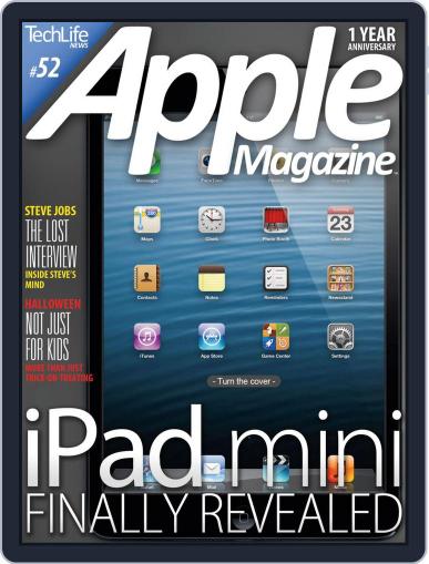Apple October 25th, 2012 Digital Back Issue Cover
