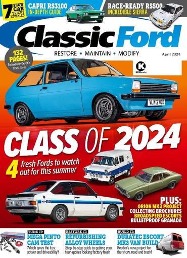 Classic Ford April 1st, 2024 Digital Back Issue Cover