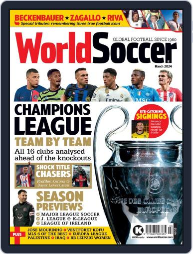 World Soccer March 1st, 2024 Digital Back Issue Cover
