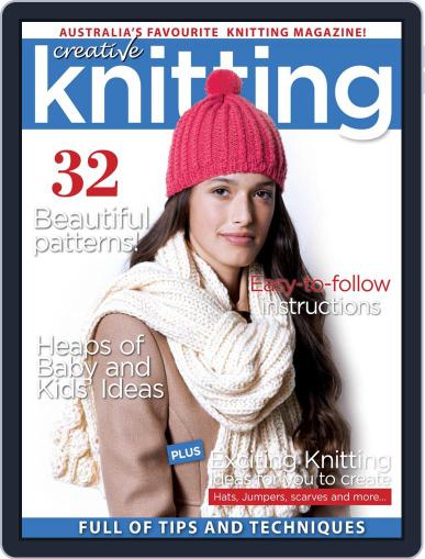 Creative Knitting February 1st, 2024 Digital Back Issue Cover