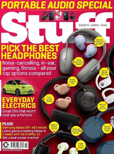 Stuff UK March 1st, 2024 Digital Back Issue Cover