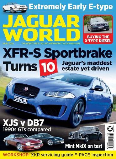 Jaguar World April 1st, 2024 Digital Back Issue Cover