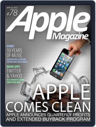 Apple April 25th, 2013 Digital Back Issue Cover