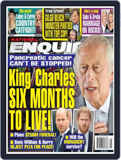 National Enquirer February 26th, 2024 Digital Back Issue Cover