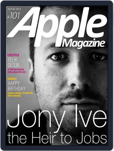 Apple October 3rd, 2013 Digital Back Issue Cover