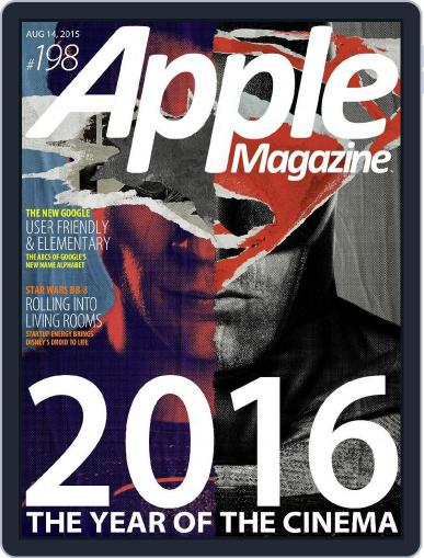 Apple August 13th, 2015 Digital Back Issue Cover