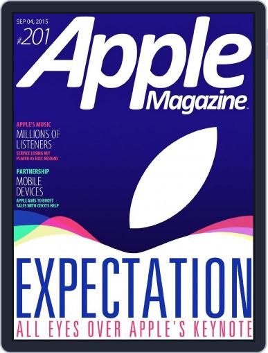 Apple September 3rd, 2015 Digital Back Issue Cover