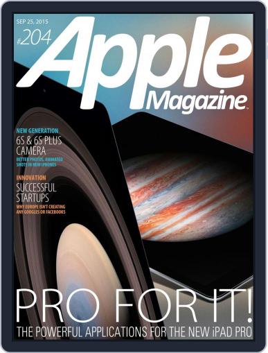 Apple September 24th, 2015 Digital Back Issue Cover