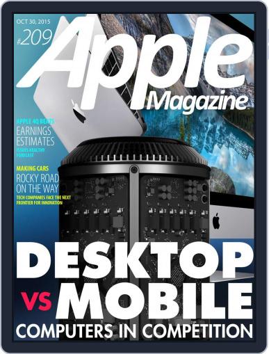 Apple October 29th, 2015 Digital Back Issue Cover