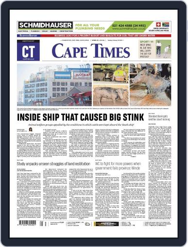 Cape Times February 20th, 2024 Digital Back Issue Cover