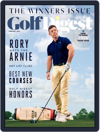 Golf Digest February 1st, 2024 Digital Back Issue Cover