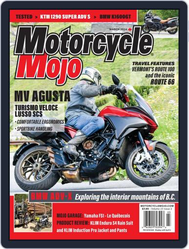Motorcycle Mojo March 1st, 2024 Digital Back Issue Cover