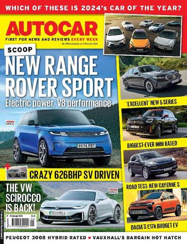 Autocar February 21st, 2024 Digital Back Issue Cover