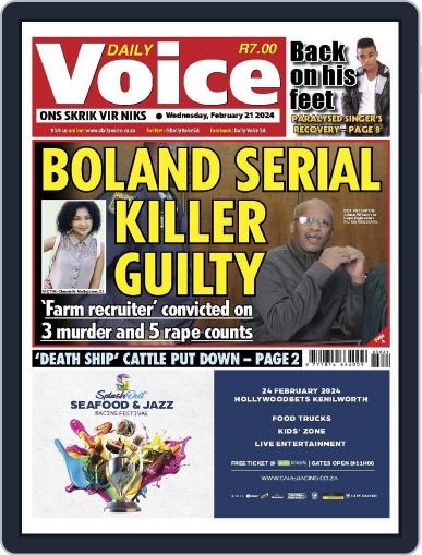Daily Voice February 21st, 2024 Digital Back Issue Cover