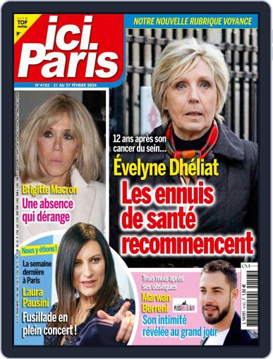 Ici Paris February 21st, 2024 Digital Back Issue Cover