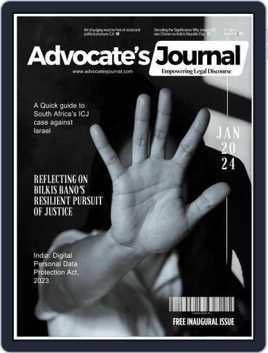 Advocate's Journal Digital Back Issue Cover