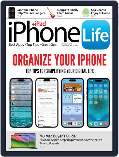 Iphone Life February 12th, 2024 Digital Back Issue Cover