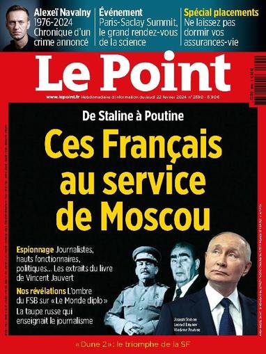 Le Point February 22nd, 2024 Digital Back Issue Cover