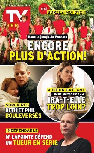 Tv Hebdo March 2nd, 2024 Digital Back Issue Cover