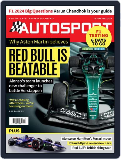 Autosport February 15th, 2024 Digital Back Issue Cover