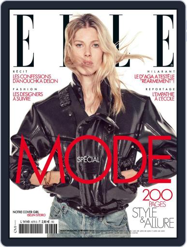 Elle France February 22nd, 2024 Digital Back Issue Cover
