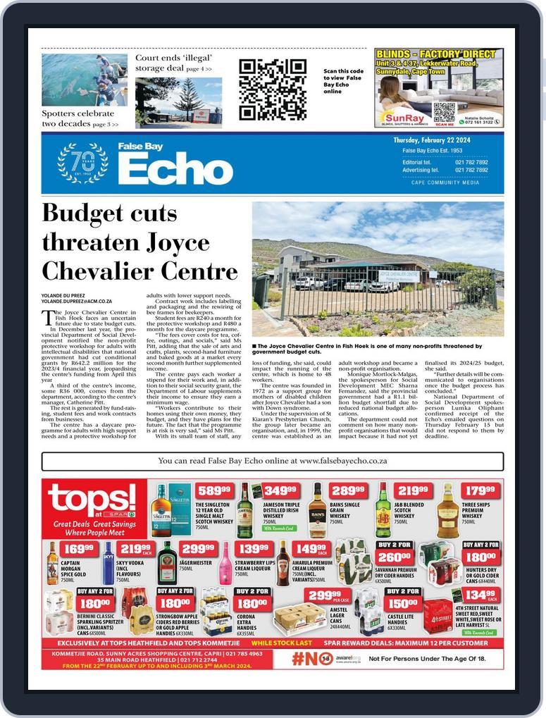 False Bay Echo (Digital) Subscription