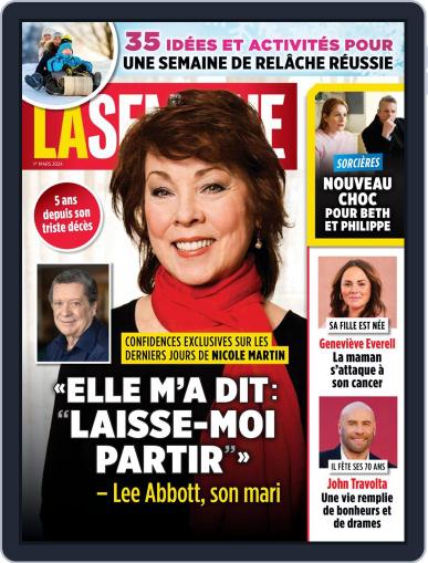 La Semaine March 1st, 2024 Digital Back Issue Cover
