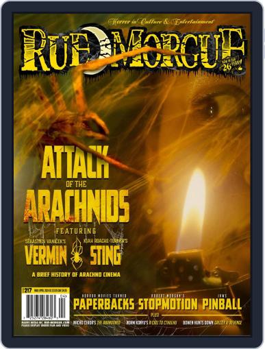 RUE MORGUE March 1st, 2024 Digital Back Issue Cover