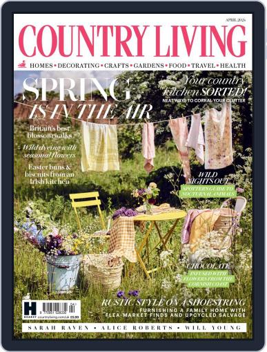 Country Living UK April 1st, 2024 Digital Back Issue Cover