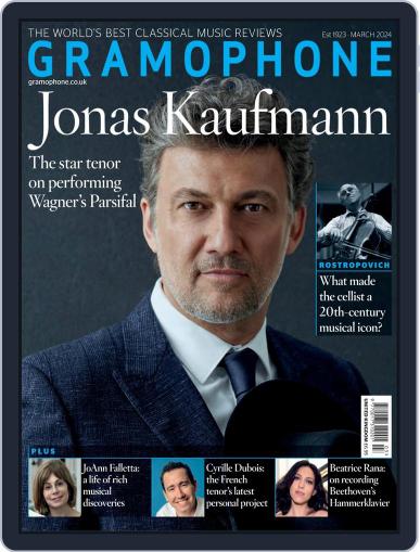 Gramophone March 1st, 2024 Digital Back Issue Cover