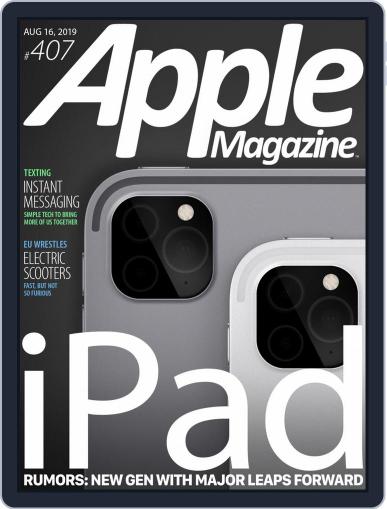 Apple August 16th, 2019 Digital Back Issue Cover