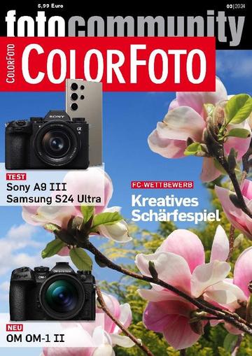 Colorfoto March 1st, 2024 Digital Back Issue Cover