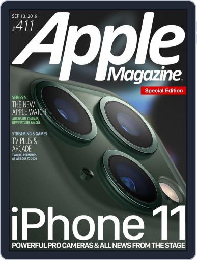 Apple September 13th, 2019 Digital Back Issue Cover