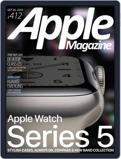 Apple September 20th, 2019 Digital Back Issue Cover