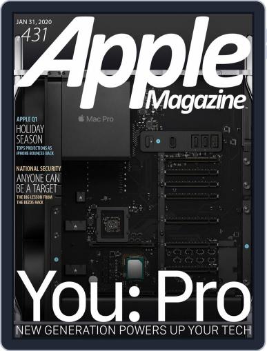 Apple January 31st, 2020 Digital Back Issue Cover