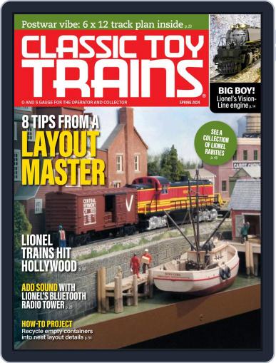 Classic Toy Trains February 12th, 2024 Digital Back Issue Cover
