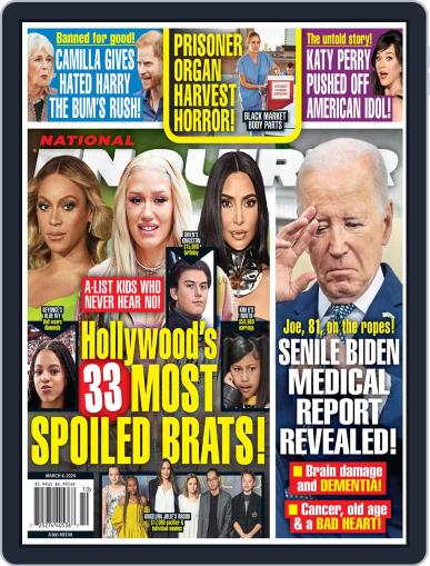 National Enquirer March 4th, 2024 Digital Back Issue Cover
