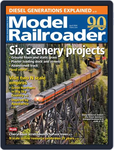Model Railroader April 1st, 2024 Digital Back Issue Cover