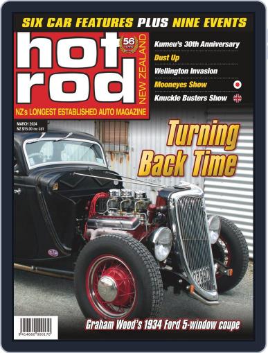 NZ Hot Rod March 1st, 2024 Digital Back Issue Cover