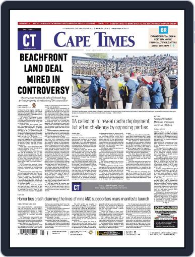 Cape Times February 26th, 2024 Digital Back Issue Cover