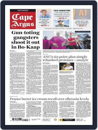 Cape Argus February 26th, 2024 Digital Back Issue Cover