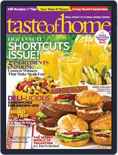 Taste of Home July 26th, 2011 Digital Back Issue Cover