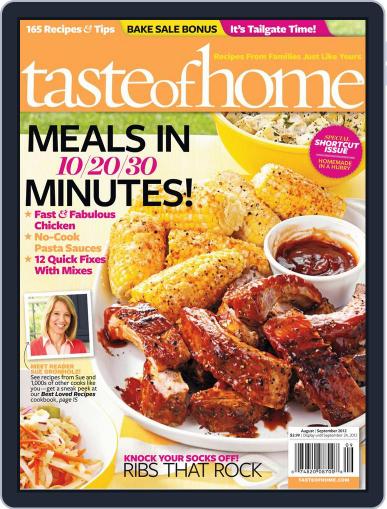 Taste of Home July 24th, 2012 Digital Back Issue Cover