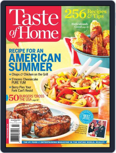 Taste of Home June 13th, 2014 Digital Back Issue Cover