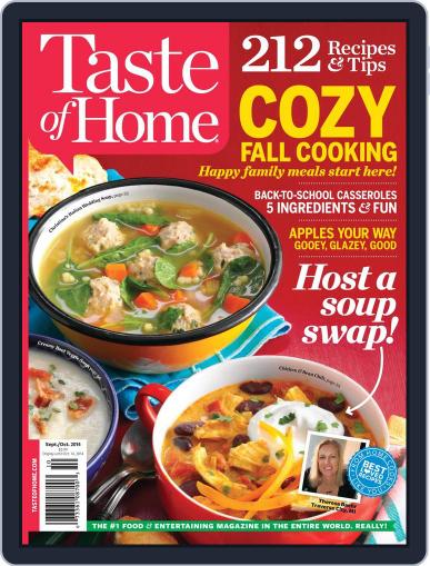 Taste of Home September 13th, 2014 Digital Back Issue Cover