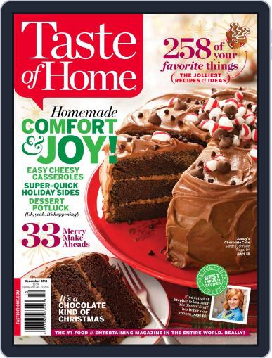Taste of Home January 1st, 2015 Digital Back Issue Cover