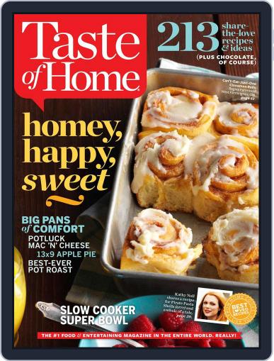 Taste of Home February 1st, 2015 Digital Back Issue Cover