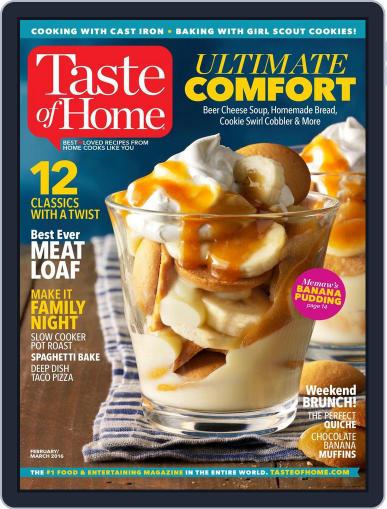 Taste of Home February 1st, 2017 Digital Back Issue Cover