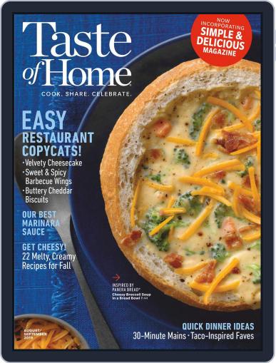 Taste of Home August 1st, 2019 Digital Back Issue Cover